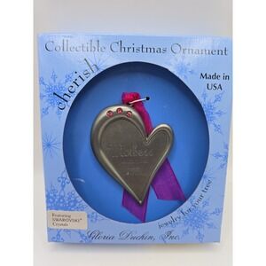 New! Gloria Duchin Collectible Christmas Ornament For Mothers  2008 Version USA